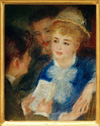 Muestra de lectura de Pierre Auguste Renoir