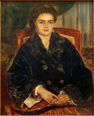 Madame Edouard Bernier de Pierre Auguste Renoir