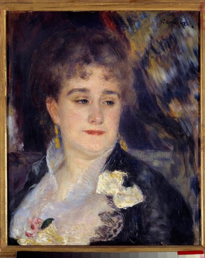 Retrato de Madame Georges Charpentier de Pierre Auguste Renoir