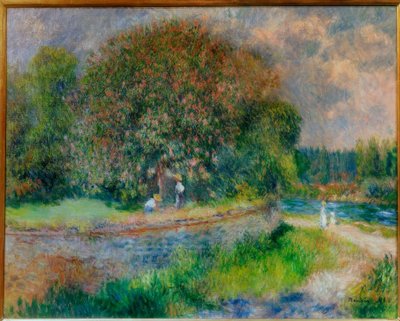 Castaño en flor de Pierre Auguste Renoir