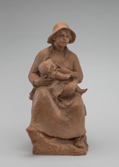 Maternidad: Madame Renoir y su hijo, c. 1916 de Pierre Auguste Renoir