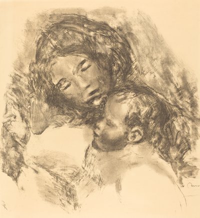 Maternidad, c. 1912 de Pierre Auguste Renoir