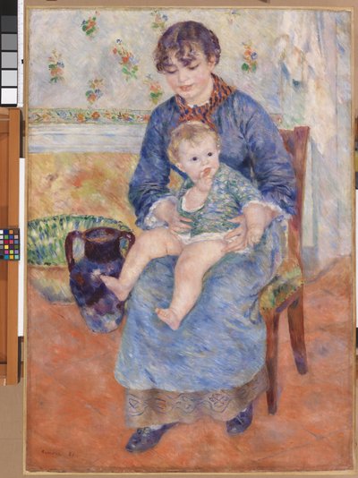 Madre e hijo de Pierre Auguste Renoir