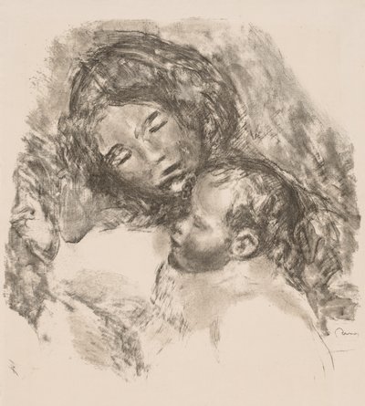 Maternidad, 1912 de Pierre Auguste Renoir