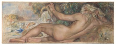 Desnudo en un paisaje o el río de Pierre Auguste Renoir