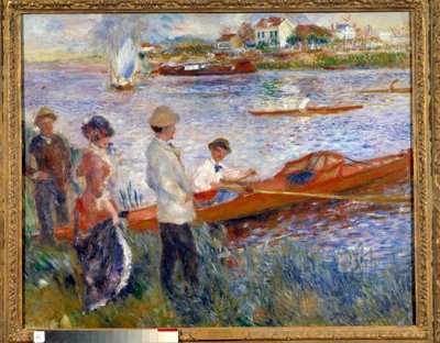 Remeros en Chatou de Pierre Auguste Renoir