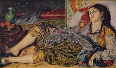 Odalisca, 1870 de Pierre Auguste Renoir