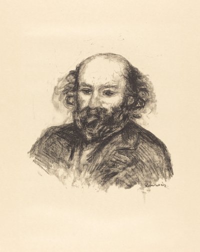 Paul Cézanne, 1902 de Pierre Auguste Renoir