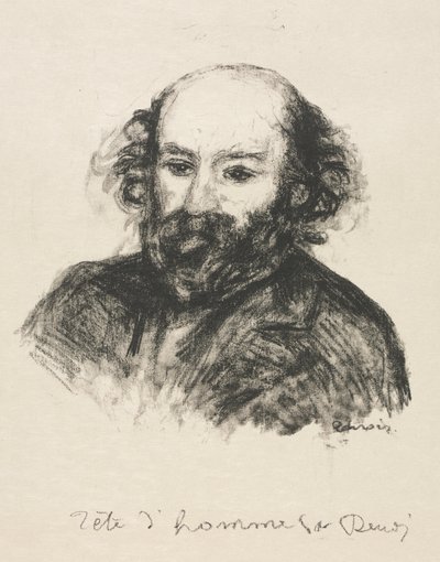 Paul Cézanne, c. 1902 de Pierre Auguste Renoir