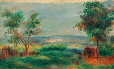 Paisaje de Pierre Auguste Renoir