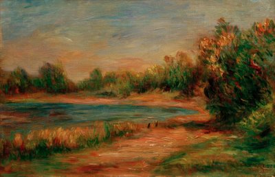 Paisaje en Guernsey de Pierre Auguste Renoir