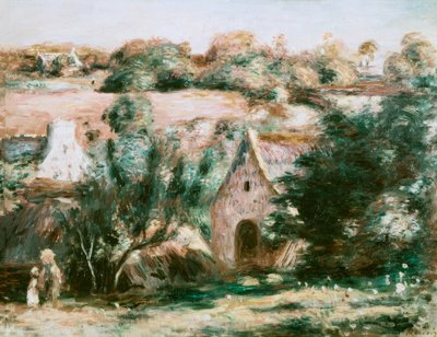 Paisaje de Bretaña de Pierre Auguste Renoir