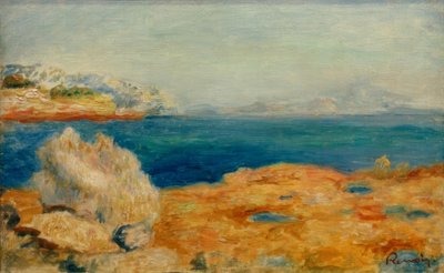 Paisaje costero de Pierre Auguste Renoir