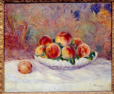 Duraznos de Pierre Auguste Renoir