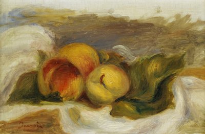 Duraznos de Pierre Auguste Renoir