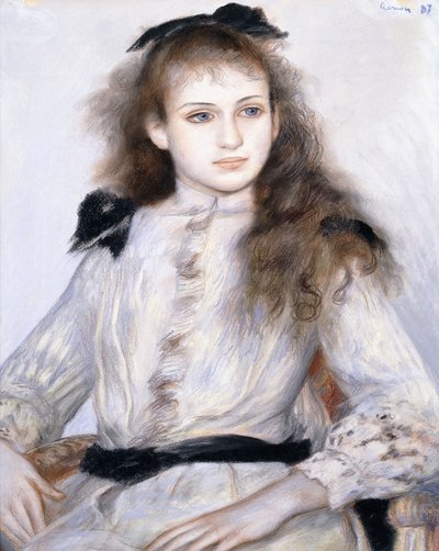 Retrato de Madeleine Adam de Pierre Auguste Renoir