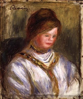 Retrato, c.1906 de Pierre Auguste Renoir