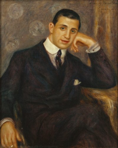 Retrato de Henry Bernstein, 1910 de Pierre Auguste Renoir