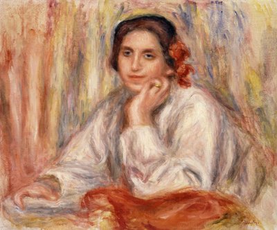 Retrato de Vera Sergine Renoir de Pierre Auguste Renoir