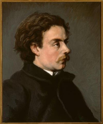 Retrato del pintor Émile Henri La Porte de Pierre Auguste Renoir