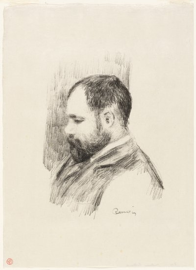 Retrato de Ambroise Vollard de Pierre Auguste Renoir