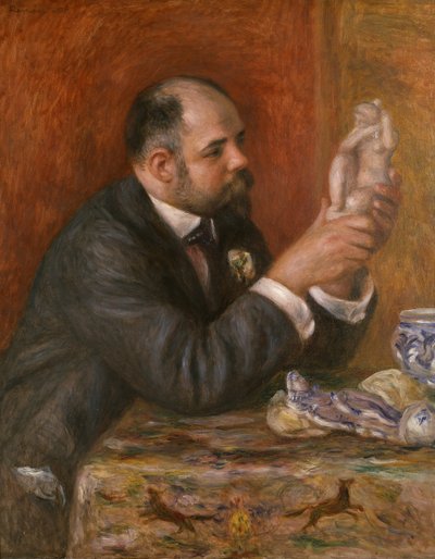 Retrato de Ambroise Vollard 1865-1939, 1908 de Pierre Auguste Renoir