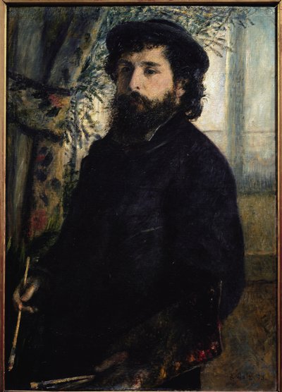 Retrato de Claude Monet de Pierre Auguste Renoir