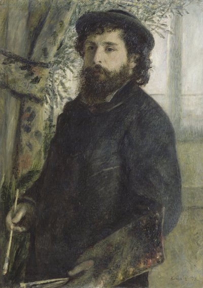 Retrato de Claude Monet de Pierre Auguste Renoir
