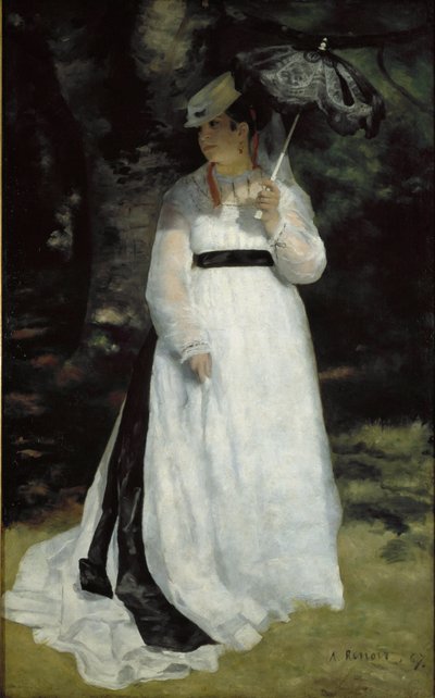 Retrato de Lise de Pierre Auguste Renoir
