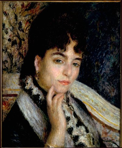 Retrato de Madame Alphonse Daudet de Pierre Auguste Renoir
