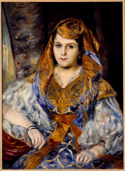 Retrato de Madame Clementine Stora llamada la Argelina de Pierre Auguste Renoir