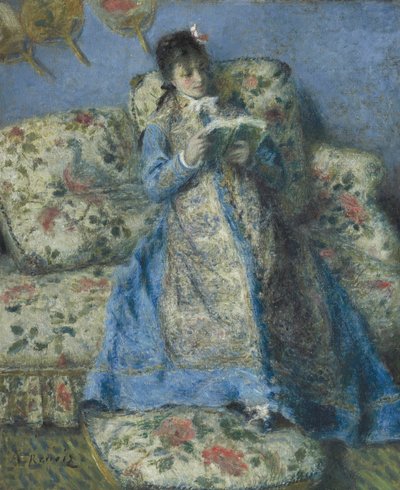 Retrato de Madame Monet de Pierre Auguste Renoir