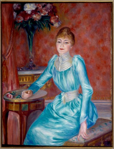 Retrato de Madame de Bonnieres, Henriette de Bonnieres de Pierre Auguste Renoir