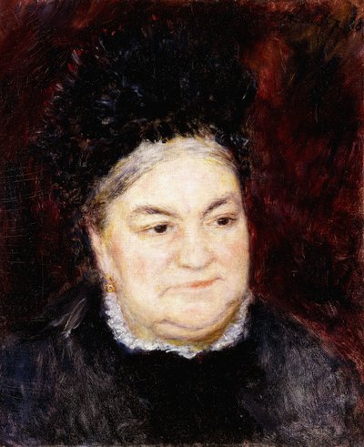 Retrato de una anciana de Pierre Auguste Renoir