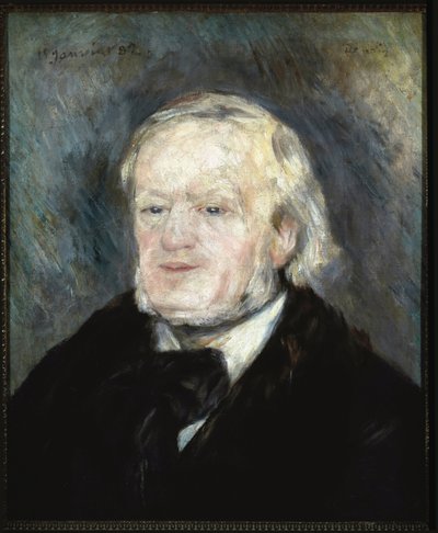 Retrato de Richard Wagner de Pierre Auguste Renoir