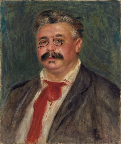 Retrato de Wilhelm Mühlfeld, 1910 de Pierre Auguste Renoir