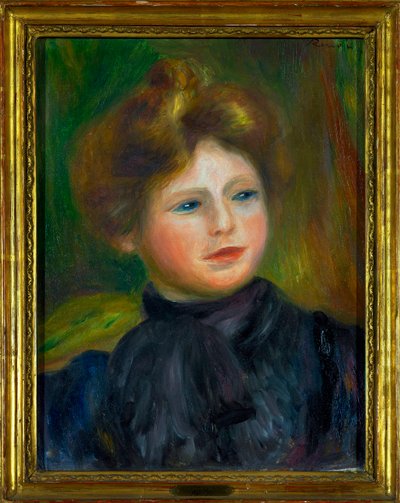 Retrato de mujer de Pierre Auguste Renoir