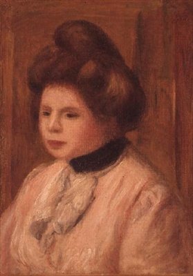Retrato de una Dama de Pierre Auguste Renoir
