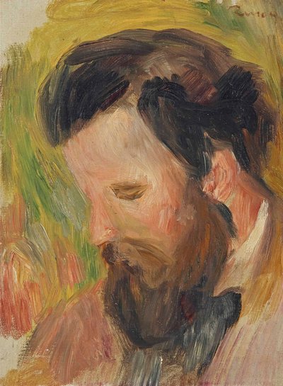 Retrato del compositor Claude Terrasse 1867-1923, ca 1897 de Pierre Auguste Renoir