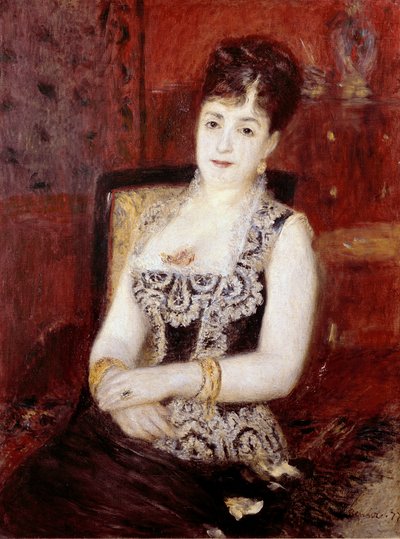 Retrato de la Condesa de Pourtalès de Pierre Auguste Renoir