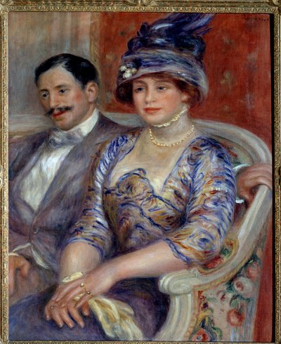 Retratos de Monsieur et Madame Bernheim de Villers de Pierre Auguste Renoir