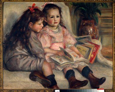Retratos de niños (los hijos de Martial Caillebotte) de Pierre Auguste Renoir