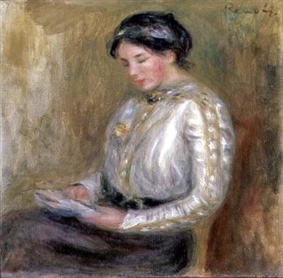 Lectura de Pierre Auguste Renoir