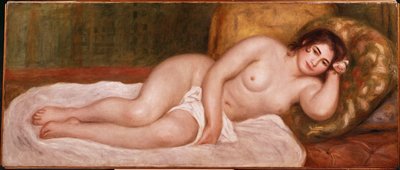 Bañista reclinada, 1902 de Pierre Auguste Renoir