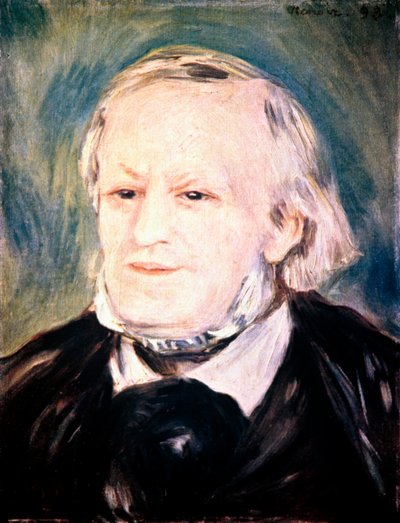 Richard Wagner 1813-1883, compositor, director y ensayista alemán, 1882 de Pierre Auguste Renoir