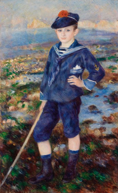 Marinero (Retrato de Robert Nunès) de Pierre Auguste Renoir
