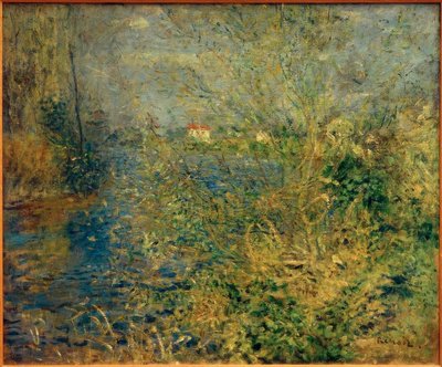 Paisaje del Sena en Argenteuil de Pierre Auguste Renoir