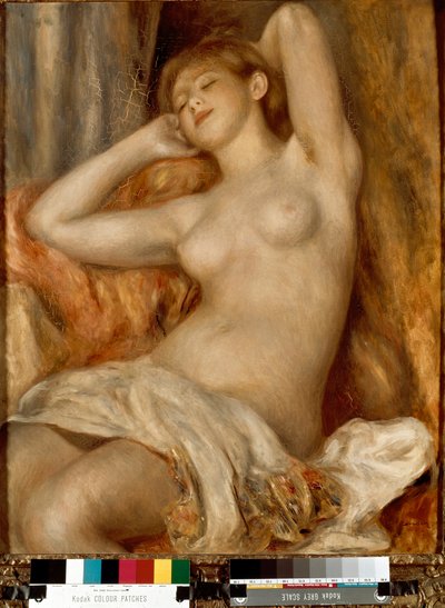 Bañista durmiendo (Niña durmiendo) de Pierre Auguste Renoir