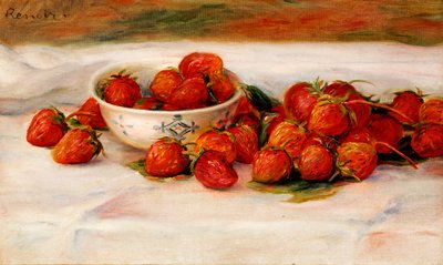 Fresas de Pierre Auguste Renoir