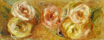Rosas esparcidas, c.1915 de Pierre Auguste Renoir